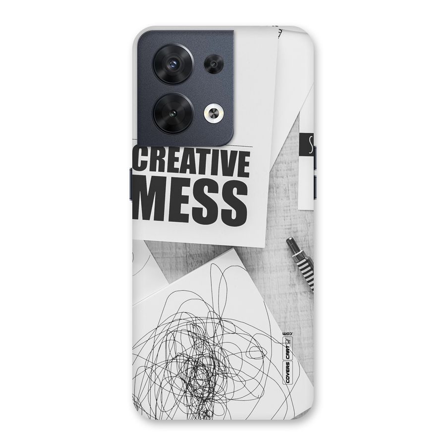 Creative Mess Back Case for Oppo Reno8 5G