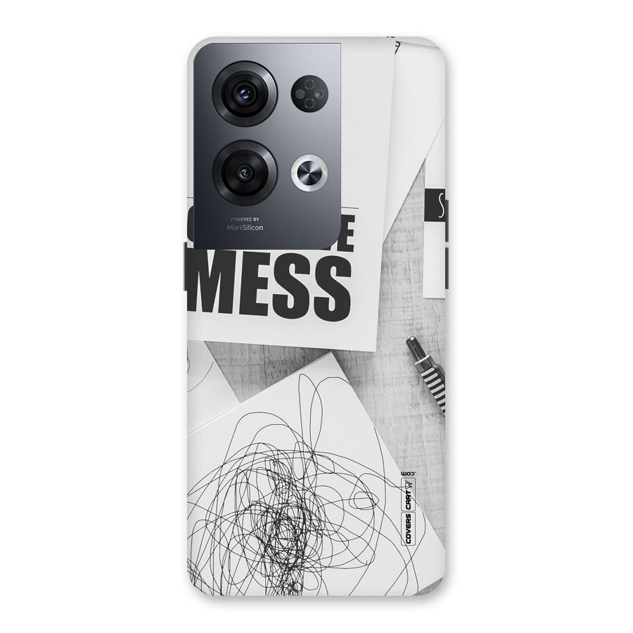 Creative Mess Back Case for Oppo Reno8 Pro 5G