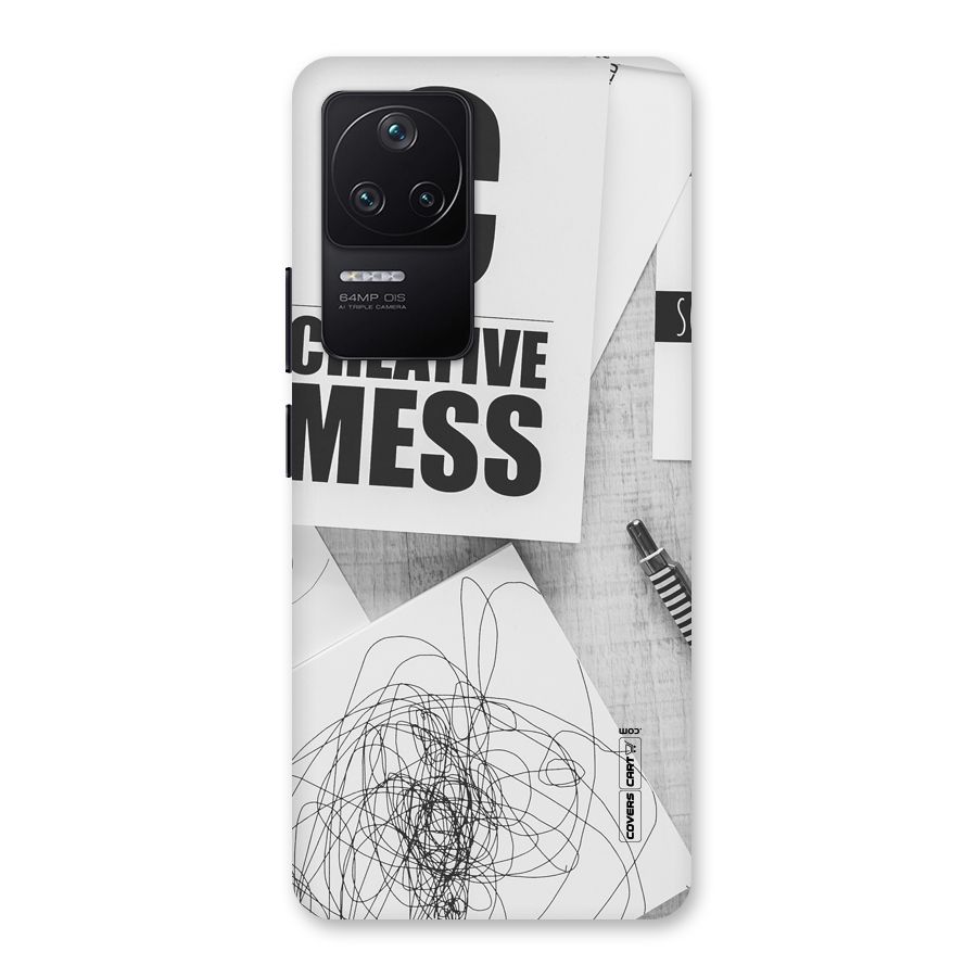 Creative Mess Back Case for Poco F4 5G