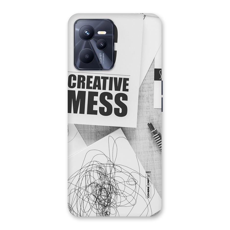 Creative Mess Back Case for Realme C35