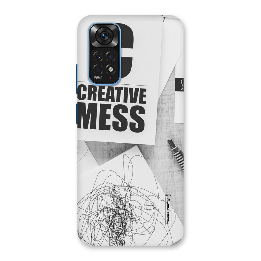 Creative Mess Back Case for Redmi Note 11S