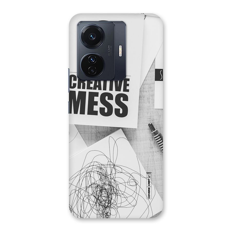 Creative Mess Back Case for Vivo T1 Pro