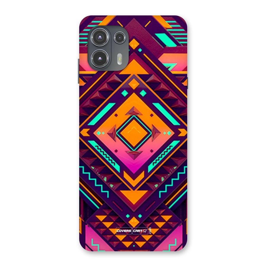 Creative Rhombus Back Case for Motorola Edge 20 Fusion