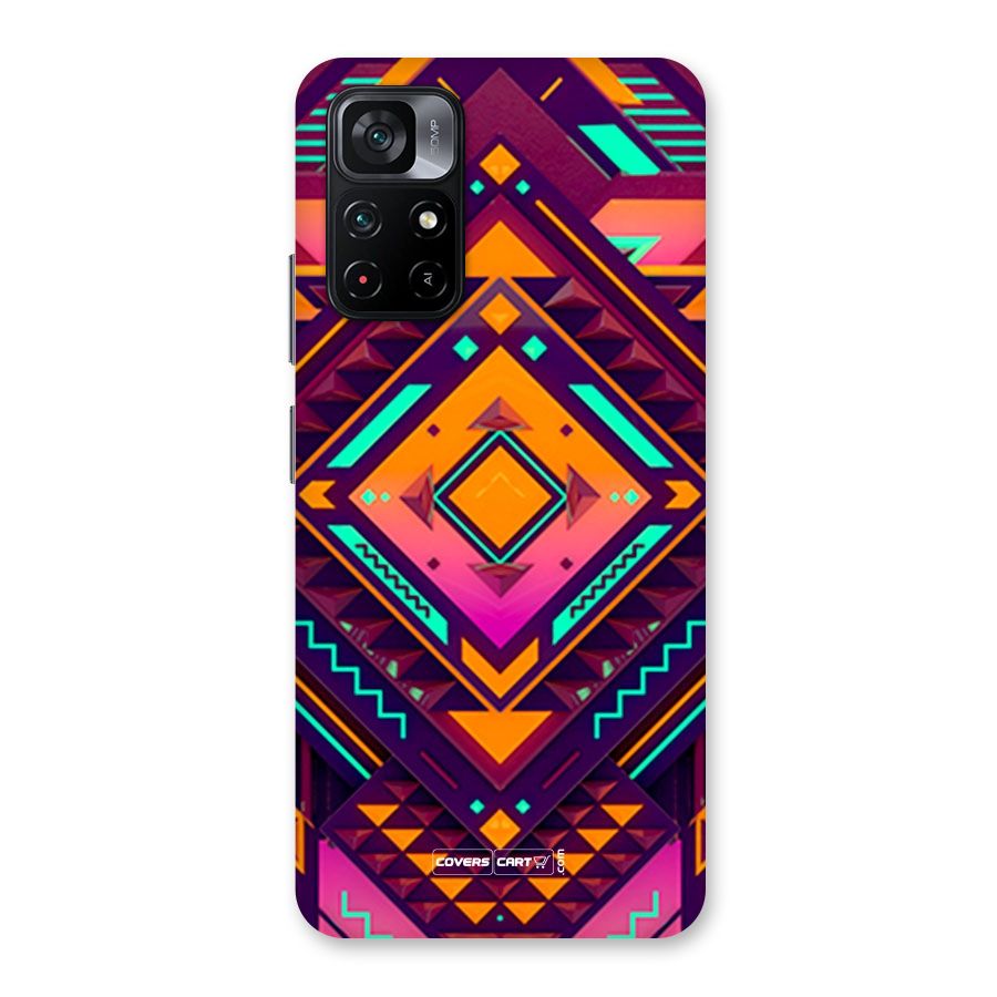 Creative Rhombus Back Case for Poco M4 Pro 5G