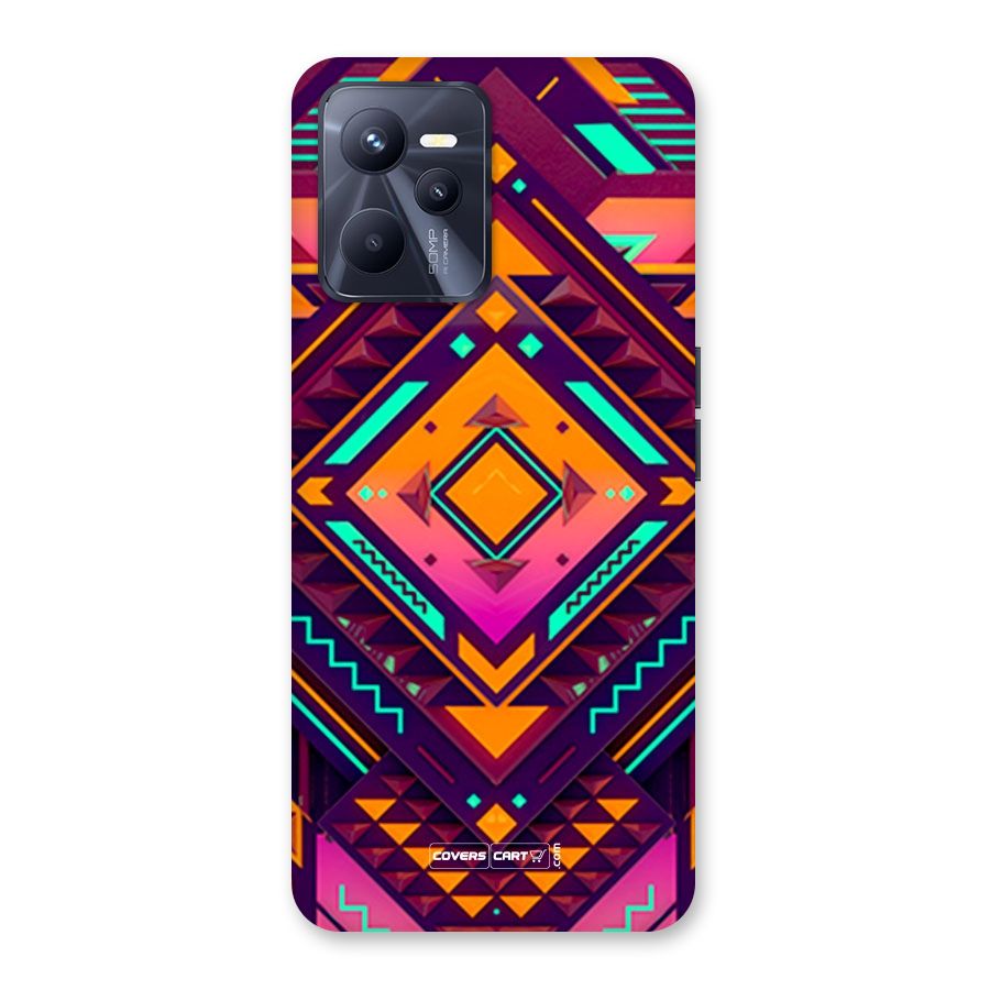 Creative Rhombus Back Case for Realme C35