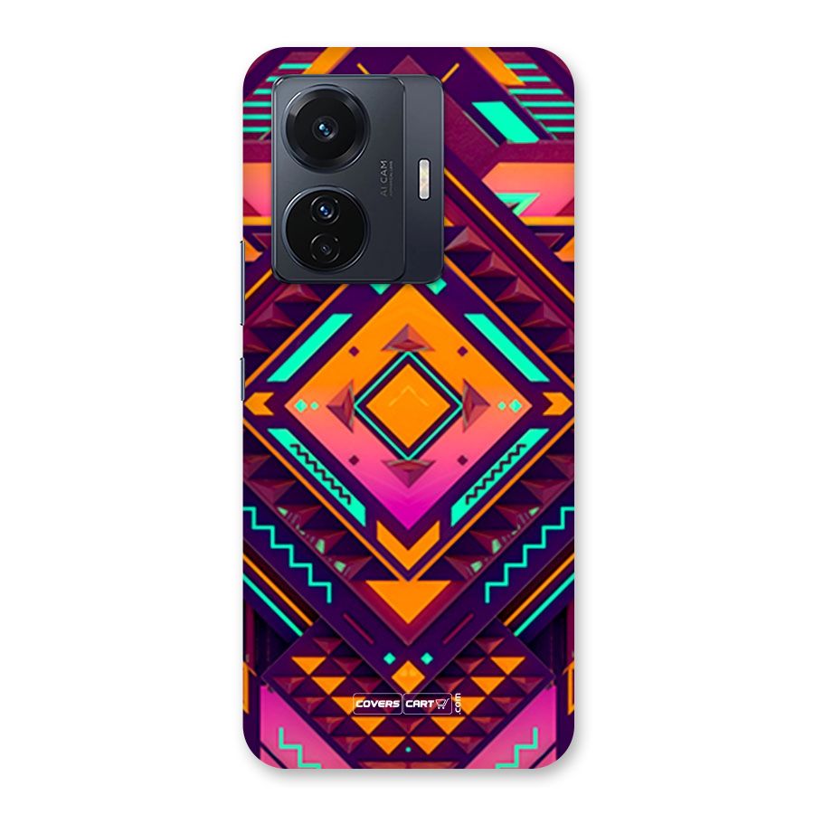 Creative Rhombus Back Case for Vivo T1 Pro