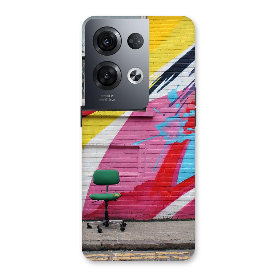 Creative Wall Art Back Case for Oppo Reno8 Pro 5G