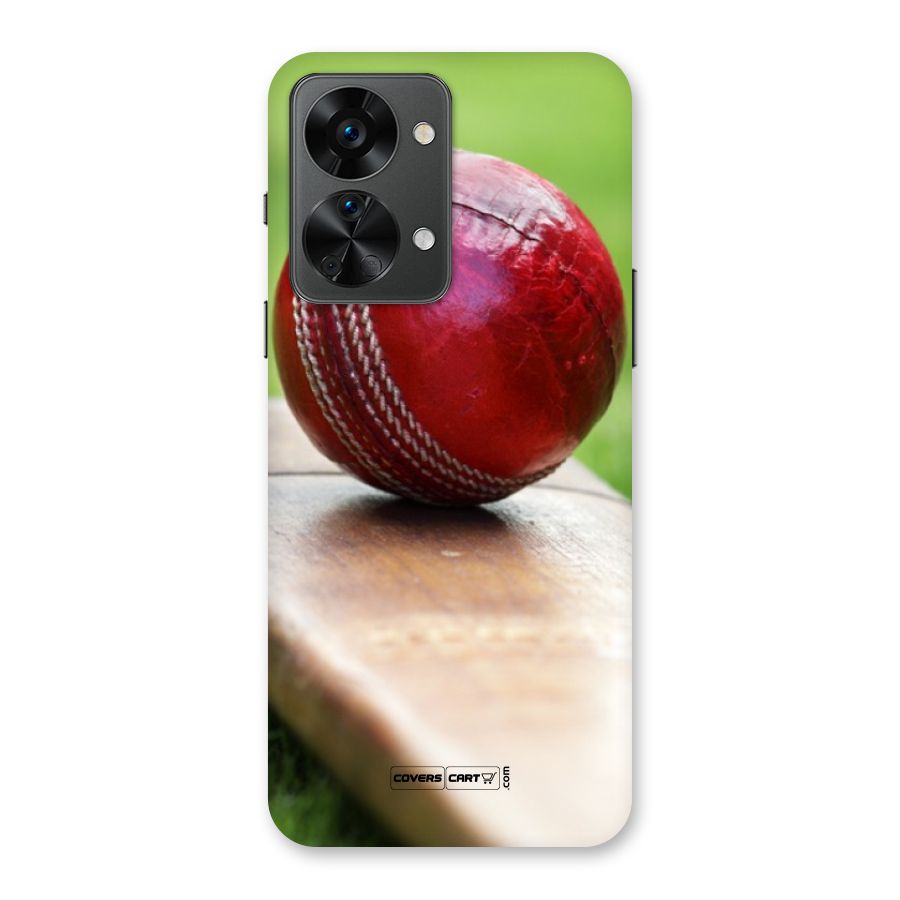 Cricket Bat Ball Back Case for OnePlus Nord 2T