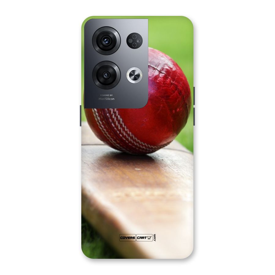Cricket Bat Ball Back Case for Oppo Reno8 Pro 5G