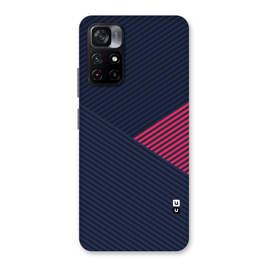 Criscros Stripes Back Case for Poco M4 Pro 5G