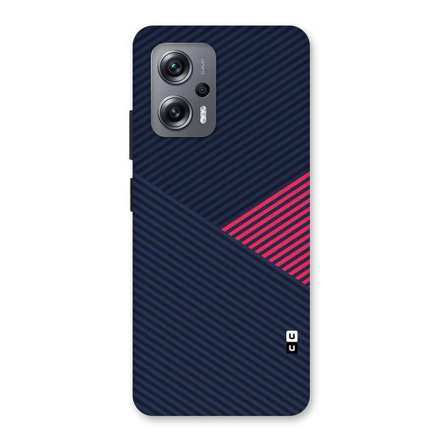 Criscros Stripes Back Case for Redmi K50i