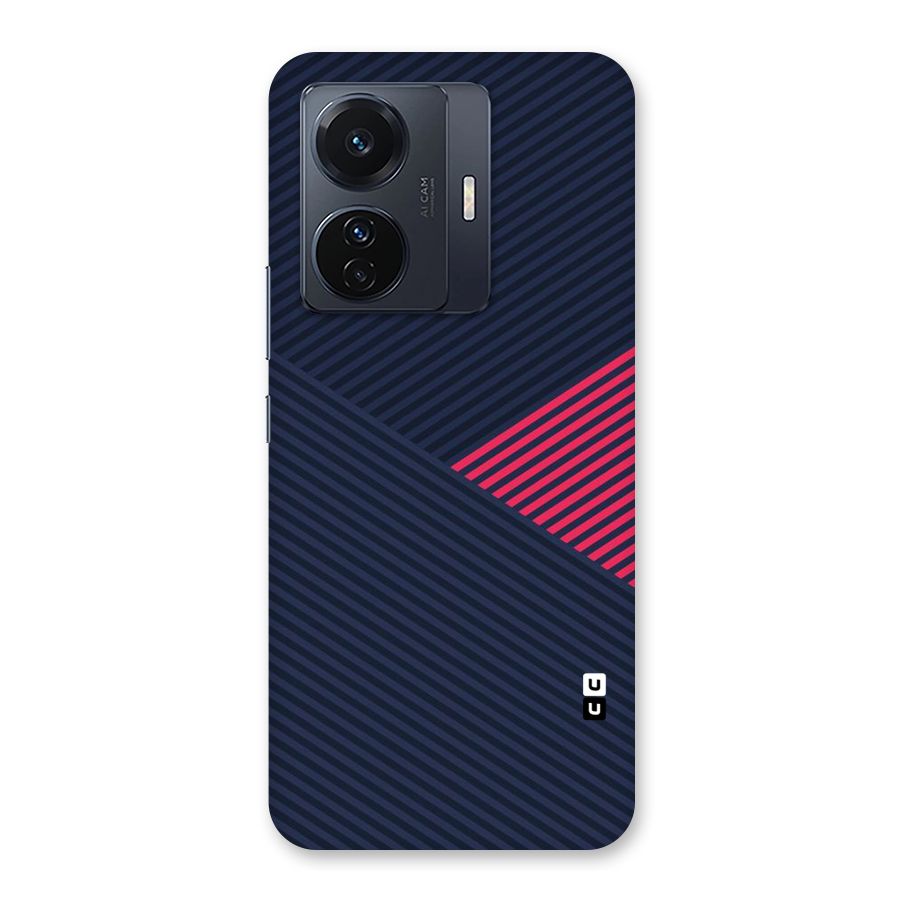 Criscros Stripes Back Case for Vivo T1 Pro