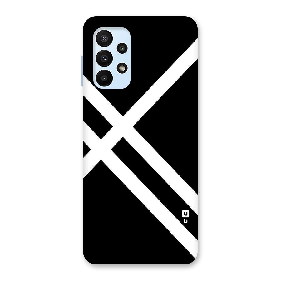 CrissCross Lines Back Case for Galaxy A23