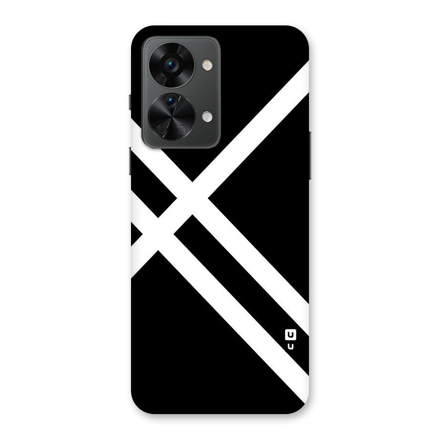 CrissCross Lines Back Case for OnePlus Nord 2T