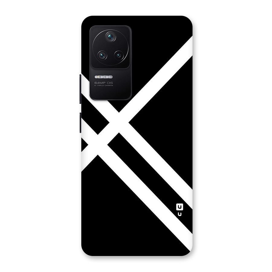 CrissCross Lines Back Case for Poco F4 5G