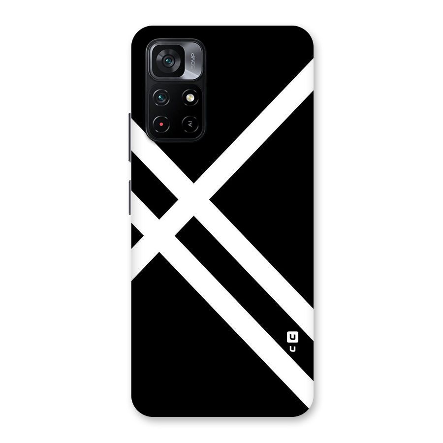 CrissCross Lines Back Case for Poco M4 Pro 5G