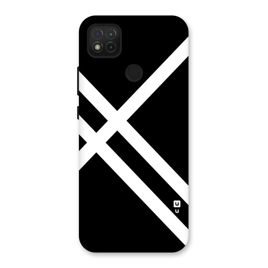 CrissCross Lines Back Case for Redmi 9 Activ