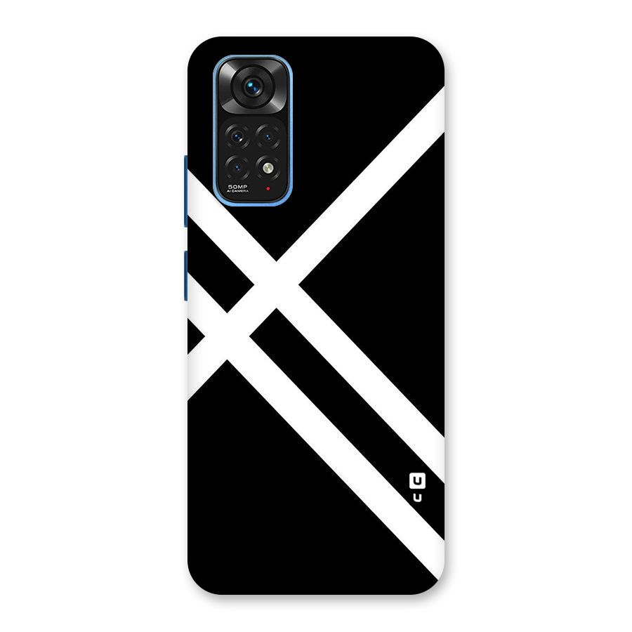 CrissCross Lines Back Case for Redmi Note 11S