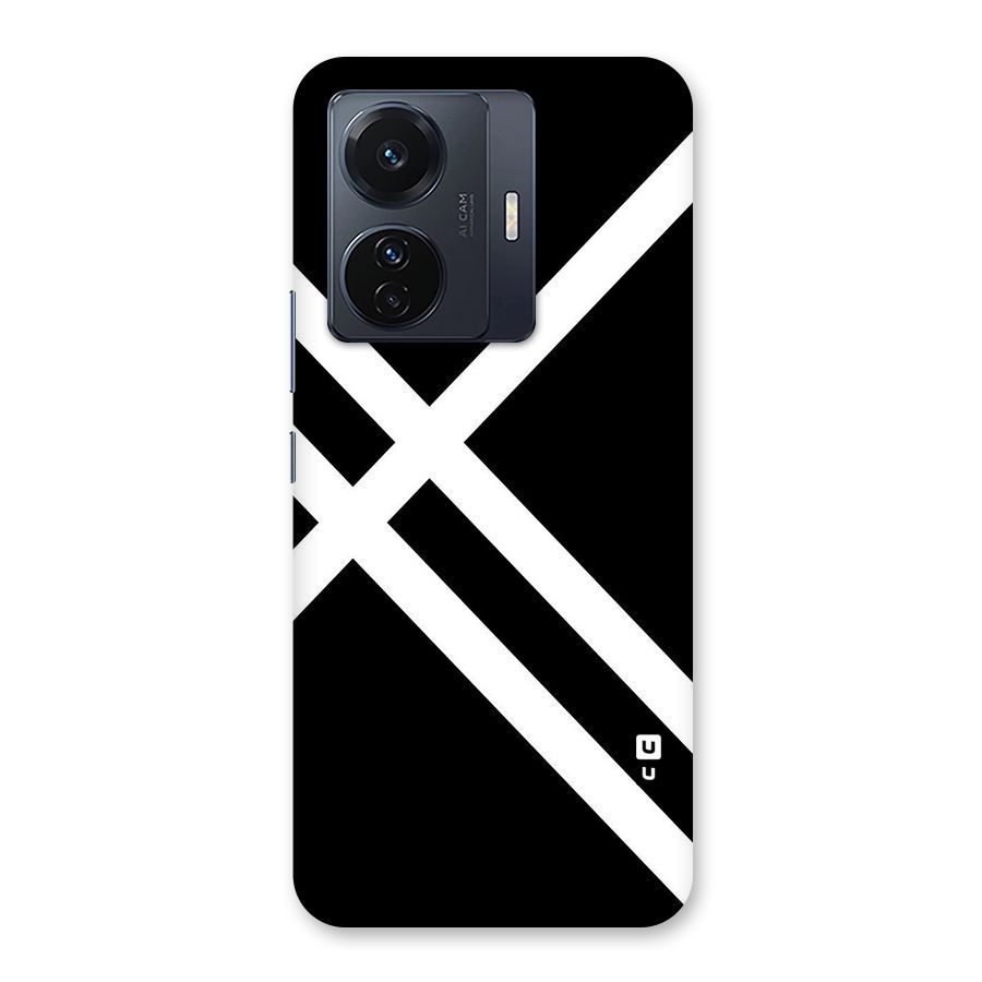 CrissCross Lines Back Case for Vivo T1 Pro