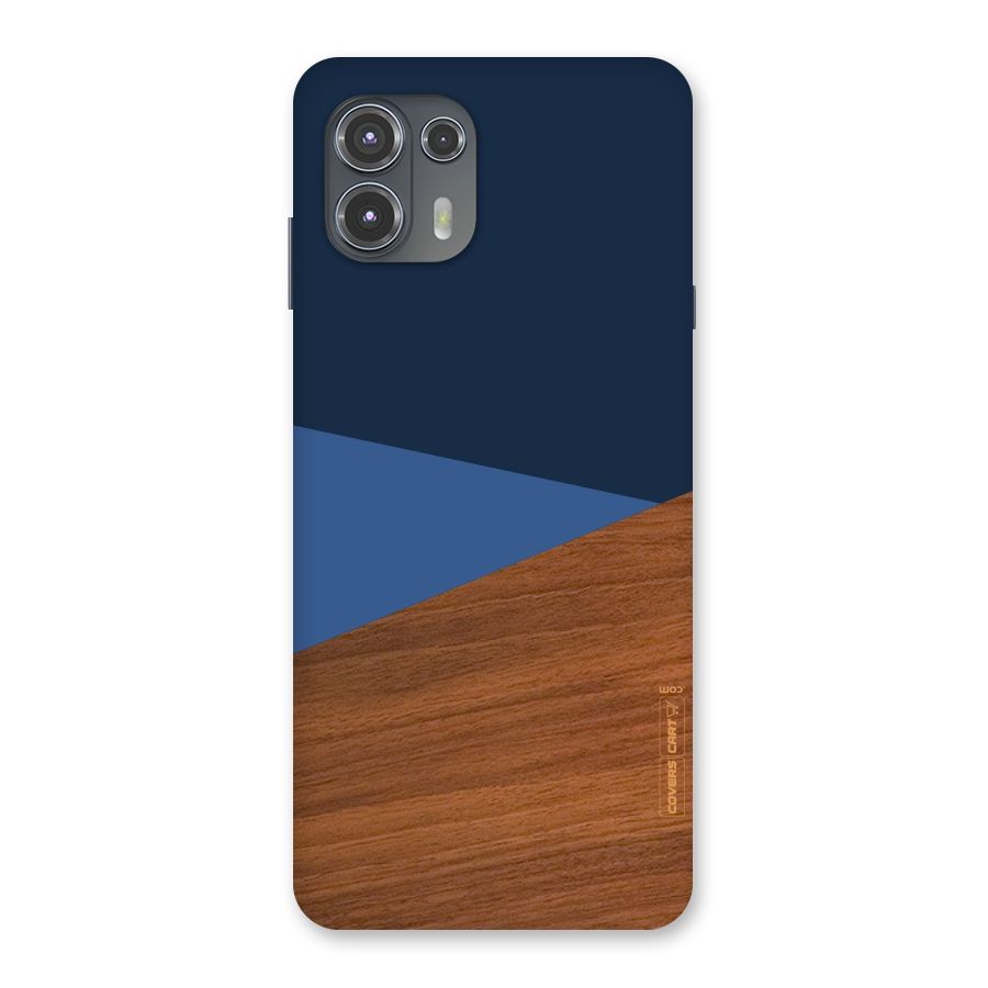 Crossed Lines Pattern Back Case for Motorola Edge 20 Fusion