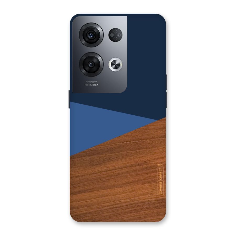 Crossed Lines Pattern Back Case for Oppo Reno8 Pro 5G