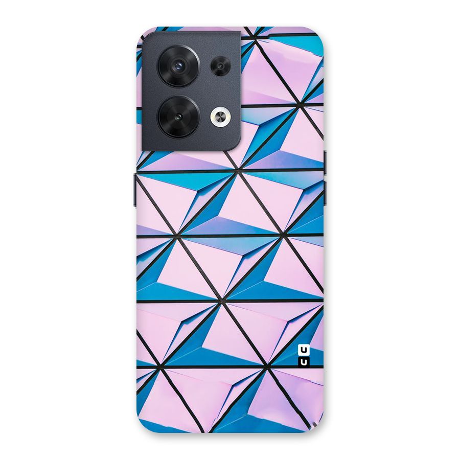 Crystal Abstract Back Case for Oppo Reno8 5G