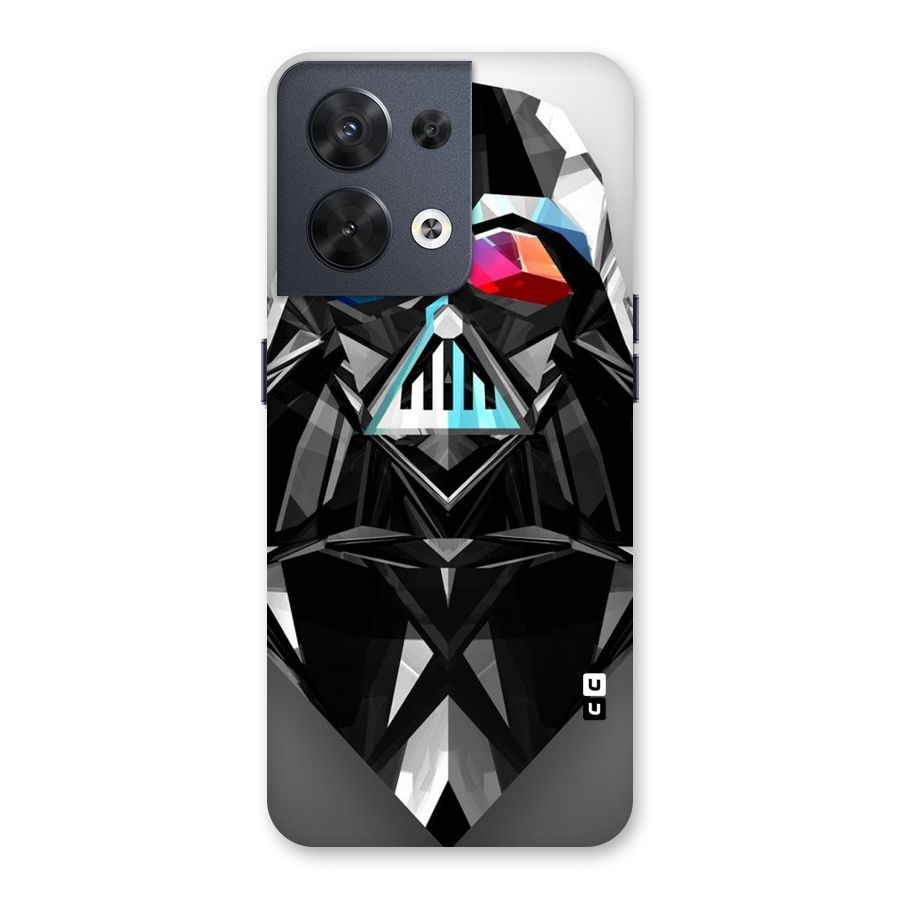 Crystal Robot Back Case for Oppo Reno8 5G
