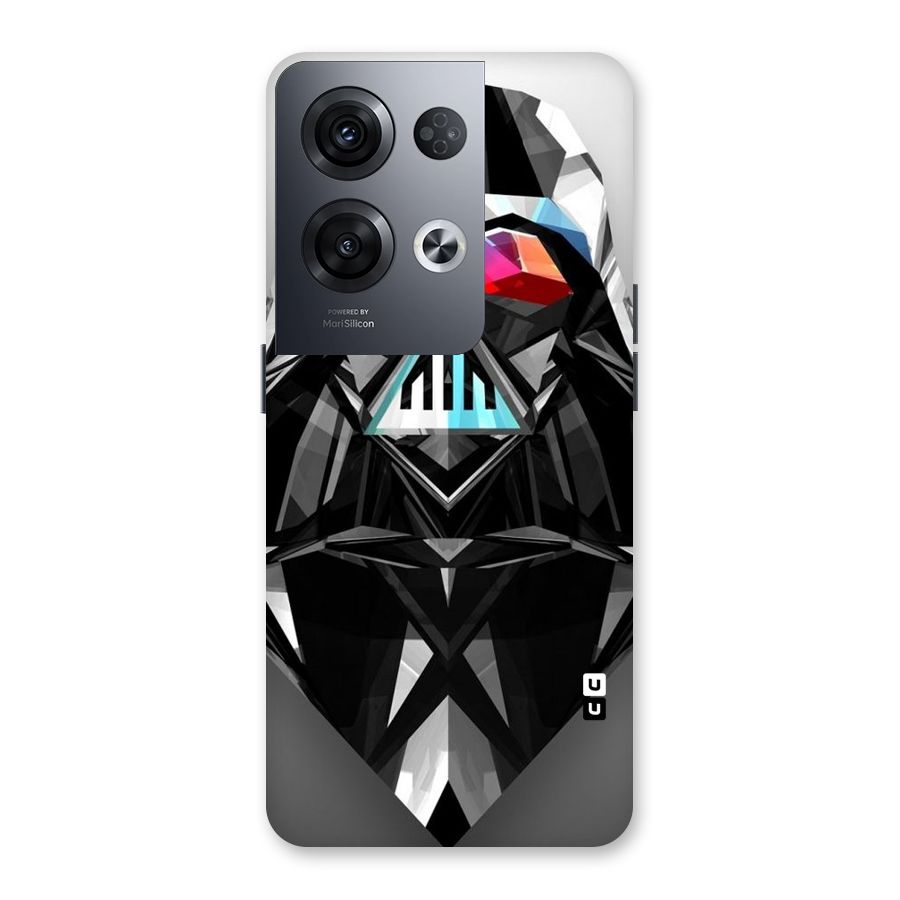 Crystal Robot Back Case for Oppo Reno8 Pro 5G