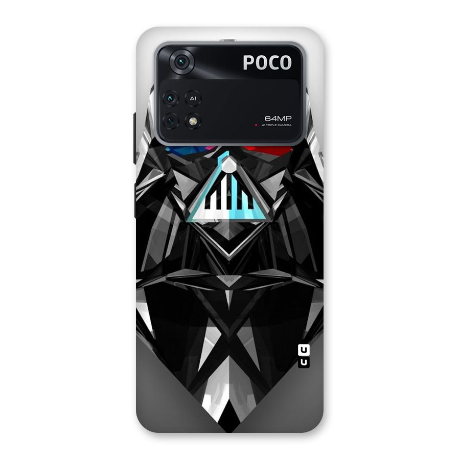 Crystal Robot Back Case for Poco M4 Pro 4G