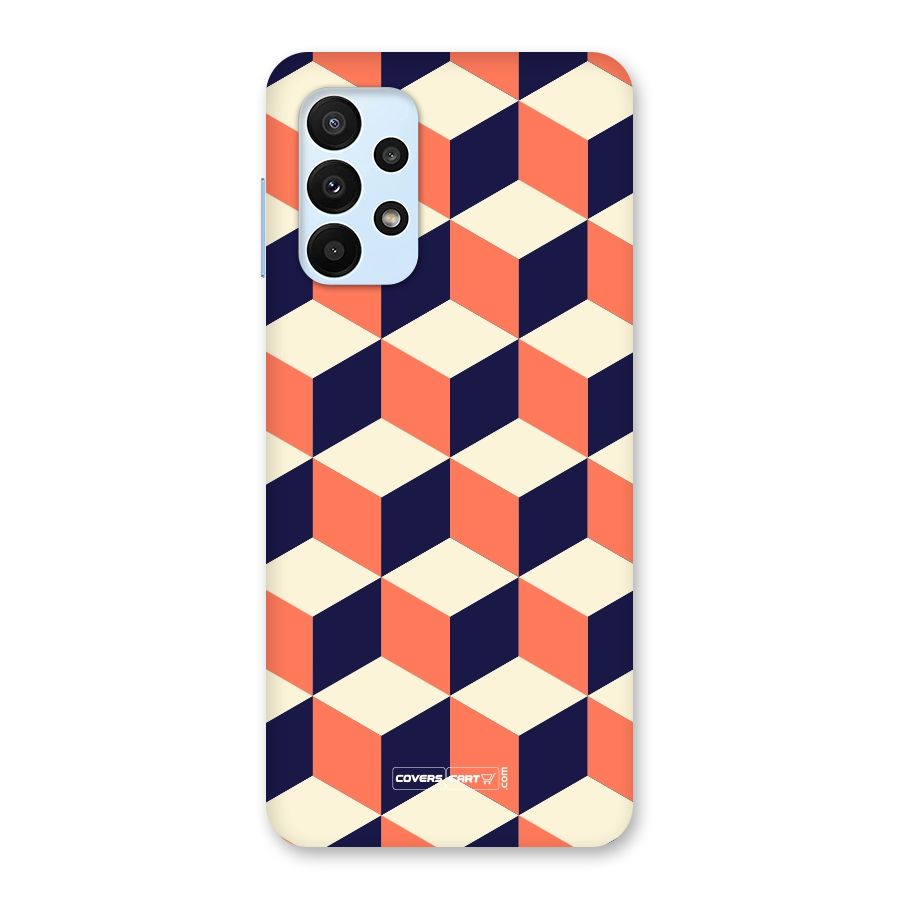Cube Pattern Back Case for Galaxy A23