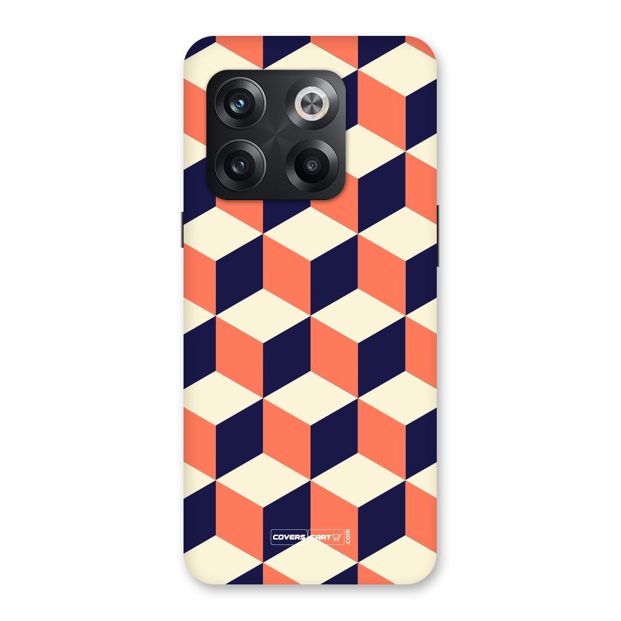 Cube Pattern Back Case for OnePlus 10T