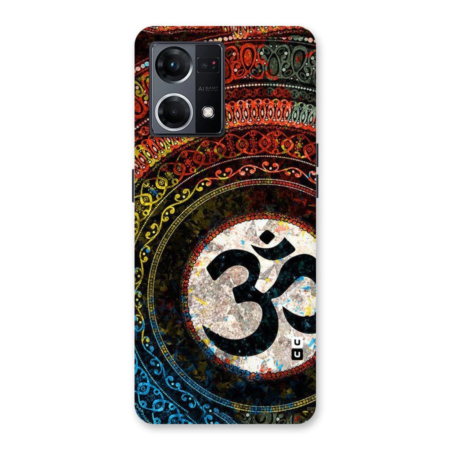 Culture Om Design Glass Back Case for Oppo F21 Pro 5G