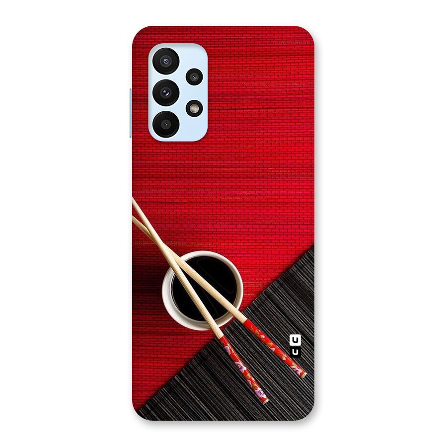 Cup Chopsticks Back Case for Galaxy A23