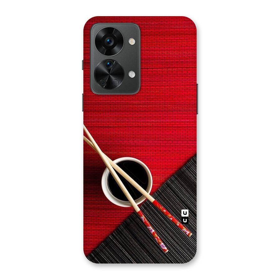 Cup Chopsticks Back Case for OnePlus Nord 2T