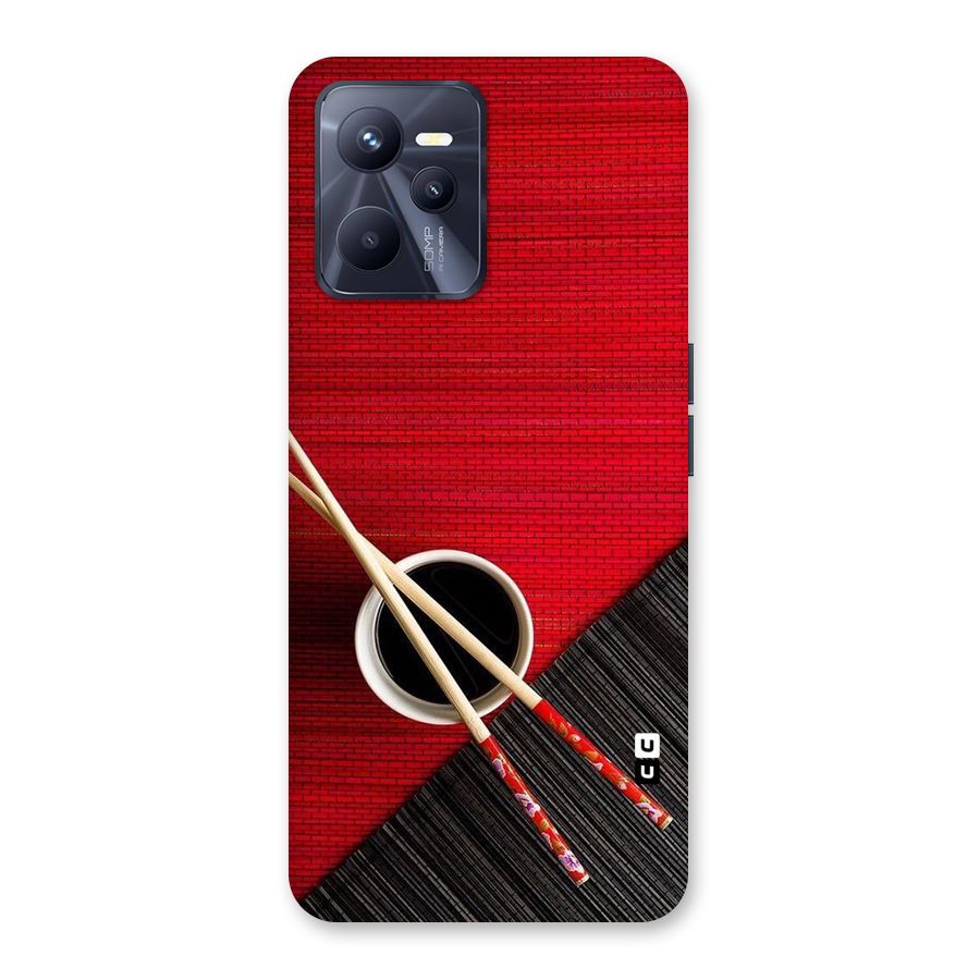 Cup Chopsticks Back Case for Realme C35