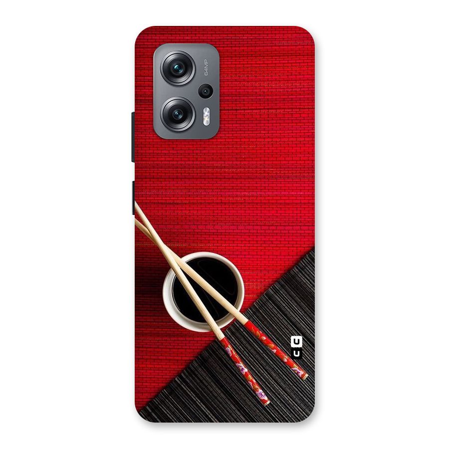 Cup Chopsticks Back Case for Redmi K50i