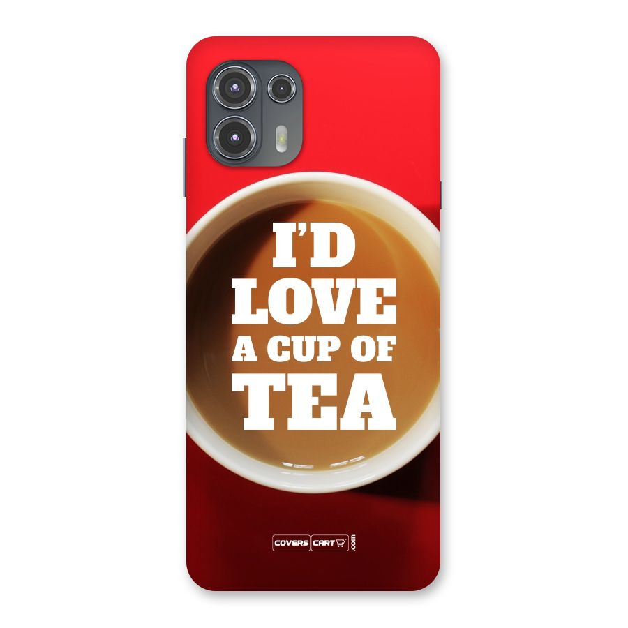 Cup of Tea Back Case for Motorola Edge 20 Fusion