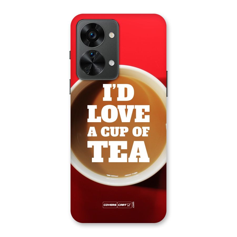 Cup of Tea Back Case for OnePlus Nord 2T