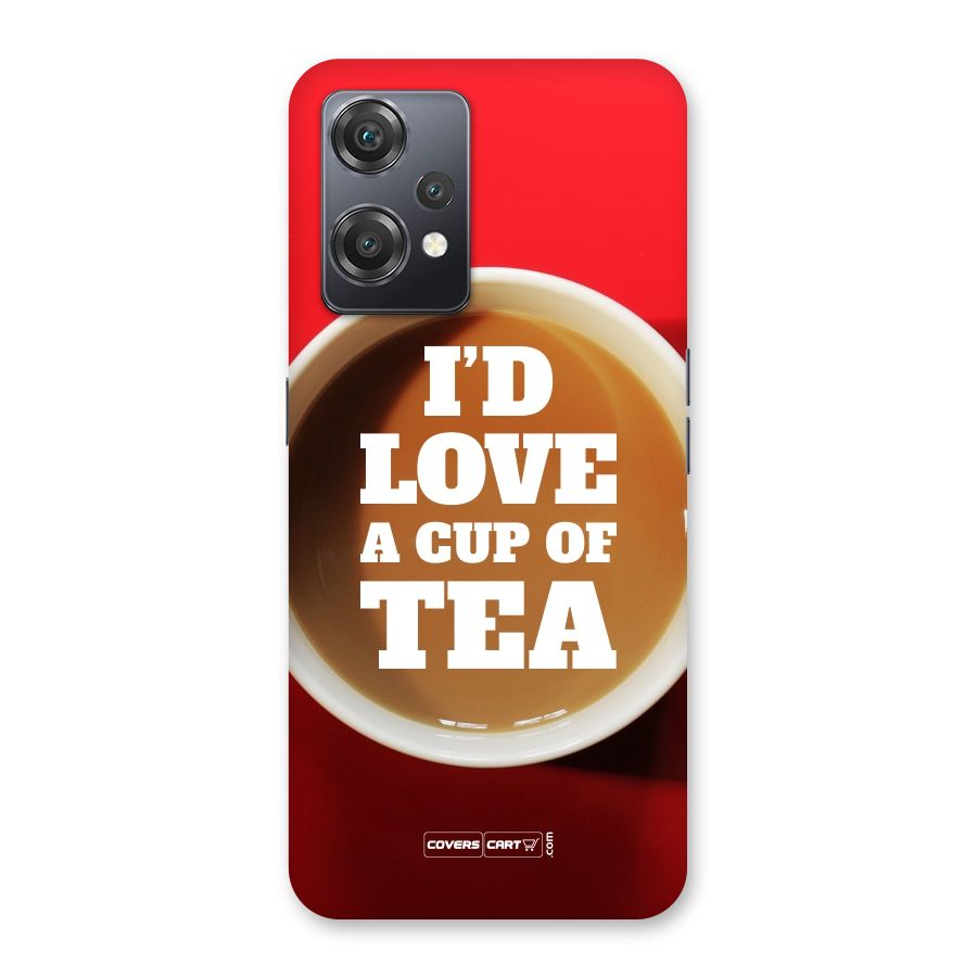 Cup of Tea Back Case for OnePlus Nord CE 2 Lite 5G