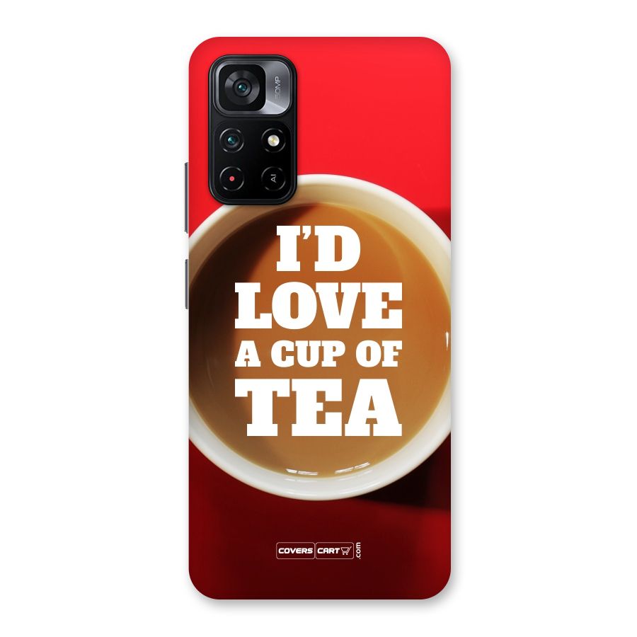 Cup of Tea Back Case for Poco M4 Pro 5G