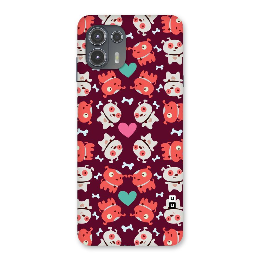 Cut Dog Design Back Case for Motorola Edge 20 Fusion