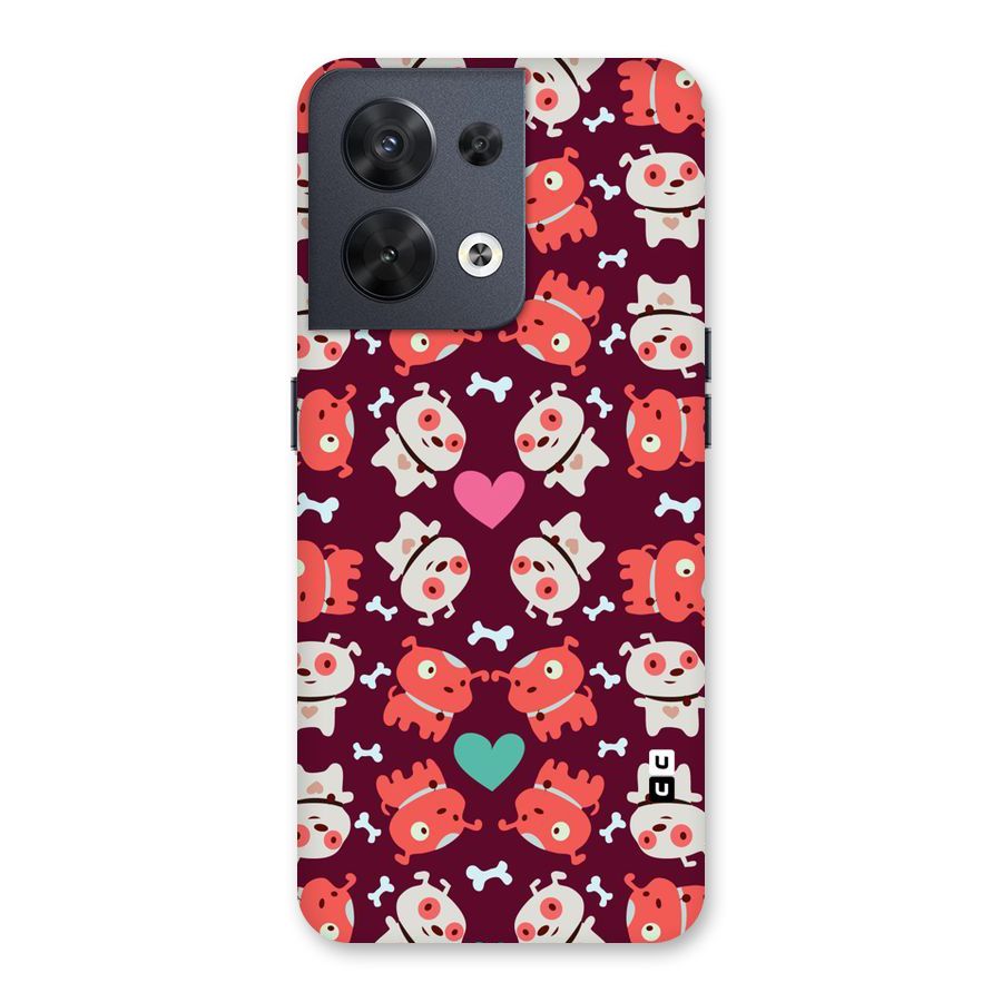 Cut Dog Design Back Case for Oppo Reno8 5G