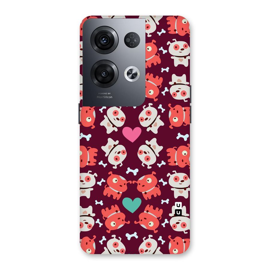 Cut Dog Design Back Case for Oppo Reno8 Pro 5G