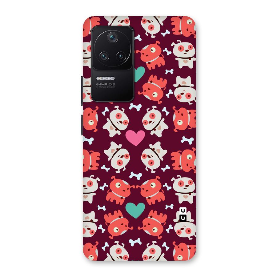 Cut Dog Design Back Case for Poco F4 5G
