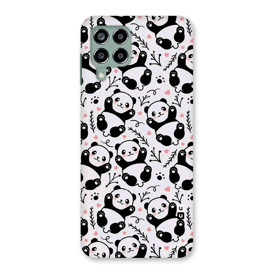 Cute Adorable Panda Pattern Back Case for Galaxy M33