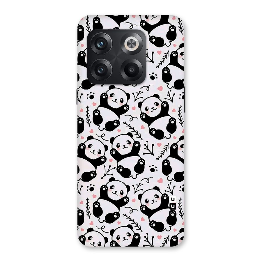 Cute Adorable Panda Pattern Back Case for OnePlus 10T