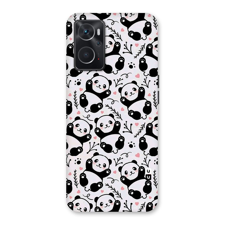 Cute Adorable Panda Pattern Back Case for Oppo K10 4G