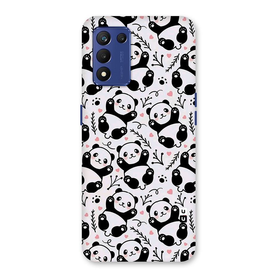 Cute Adorable Panda Pattern Back Case for Realme 9 5G Speed