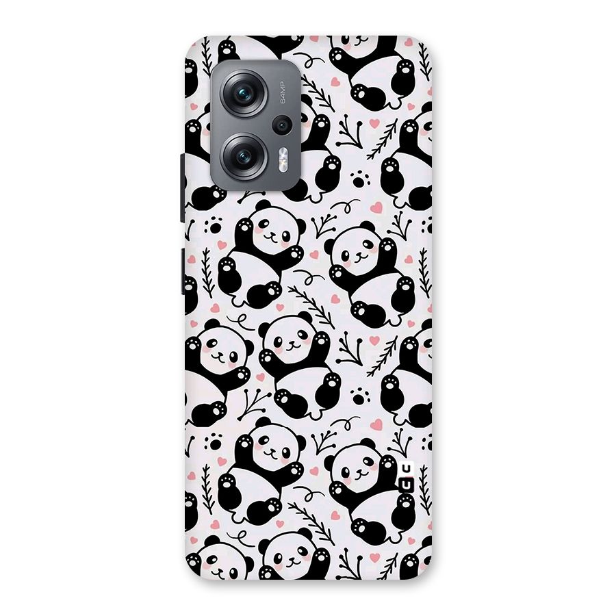 Cute Adorable Panda Pattern Back Case for Redmi K50i