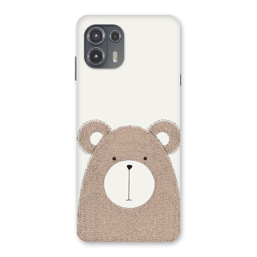Cute Bear Back Case for Motorola Edge 20 Fusion